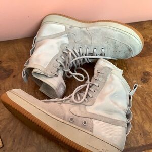 Nike SF Air Force 1 "String" Men’s Size 8  864024-200 Missing Straps